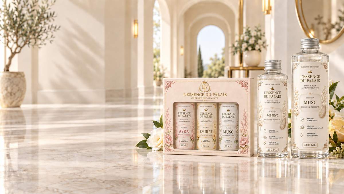 Coffret Découverte et bouteille 250ml L'Essence du Palais