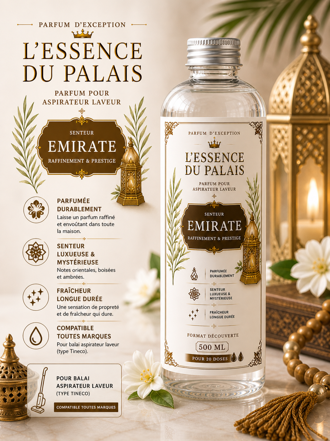 EMIRATE – Solution Nettoyante Parfumée