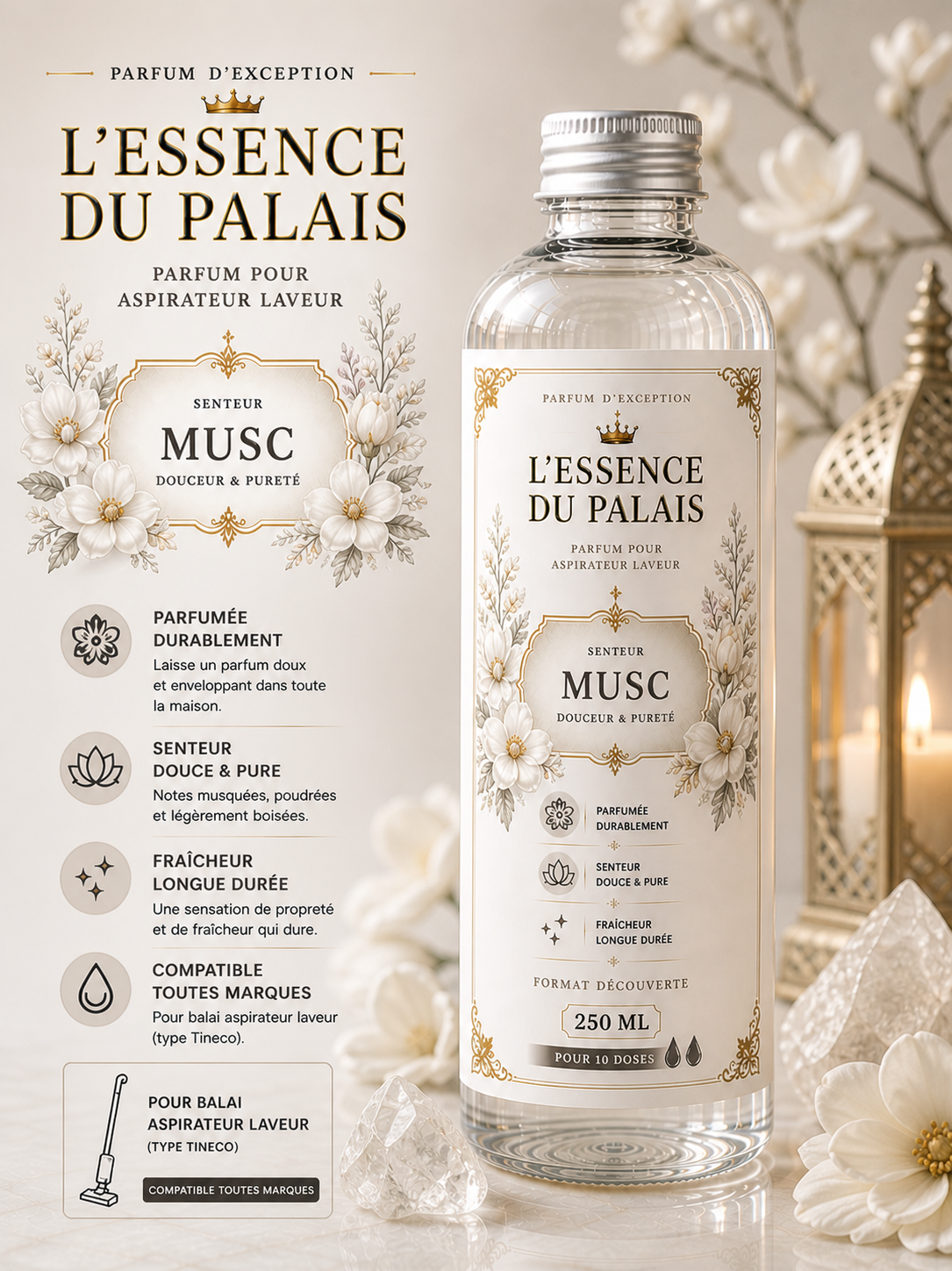 MUSC – Solution Nettoyante Parfumée